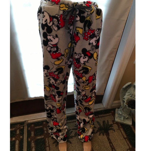 Mickey &Minnie PJ Bottoms - Picture 2 of 7